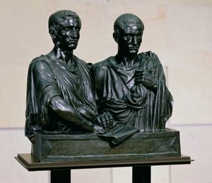 Cénotaphe des Gracques, 1853 (bronze)